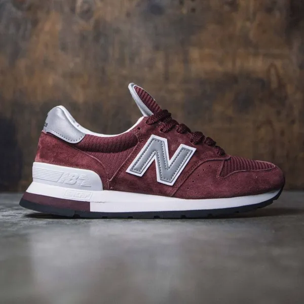 New Balance Men 995 M995CHBG - Made In USA (burgundy / grey)