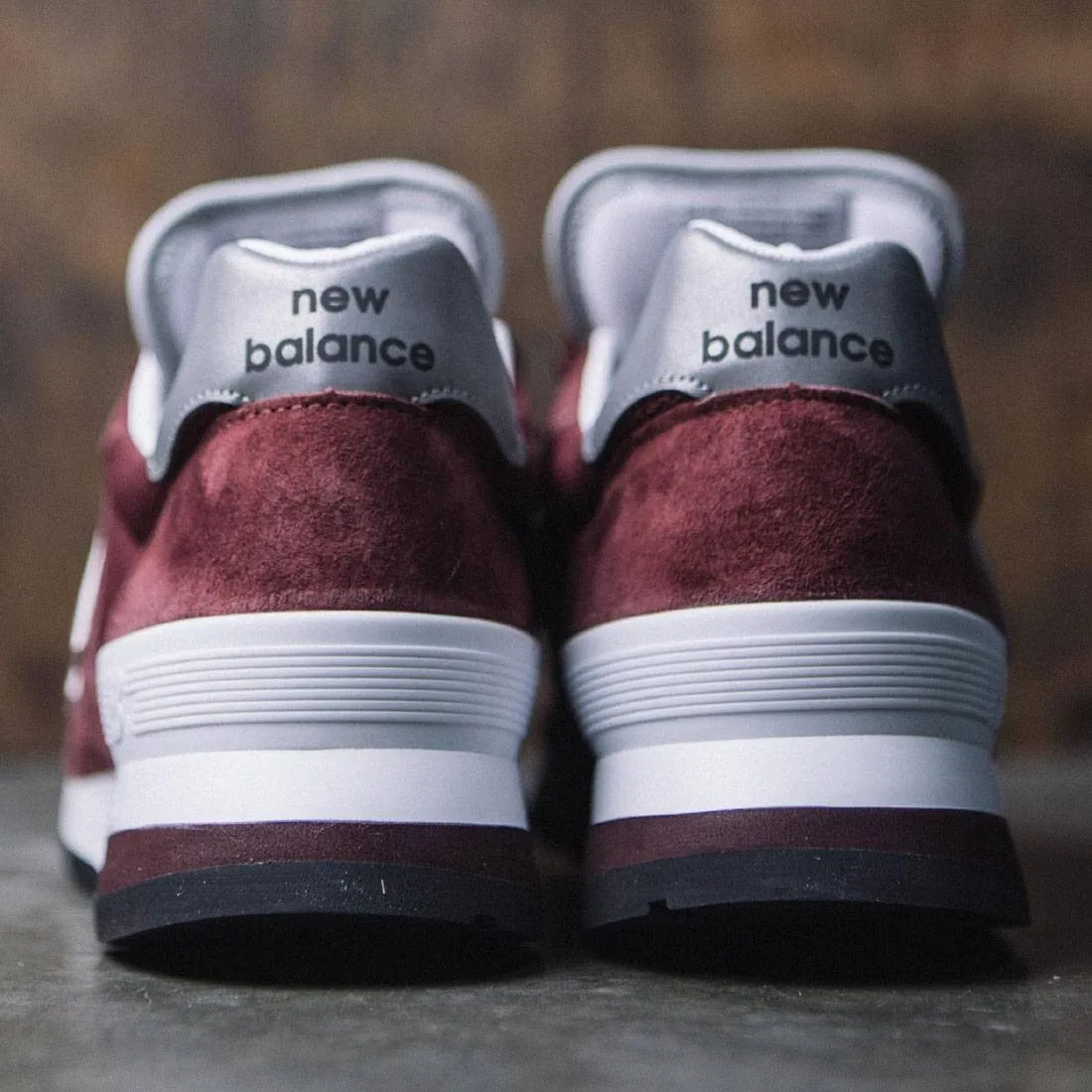 New Balance Men 995 M995CHBG - Made In USA (burgundy / grey)