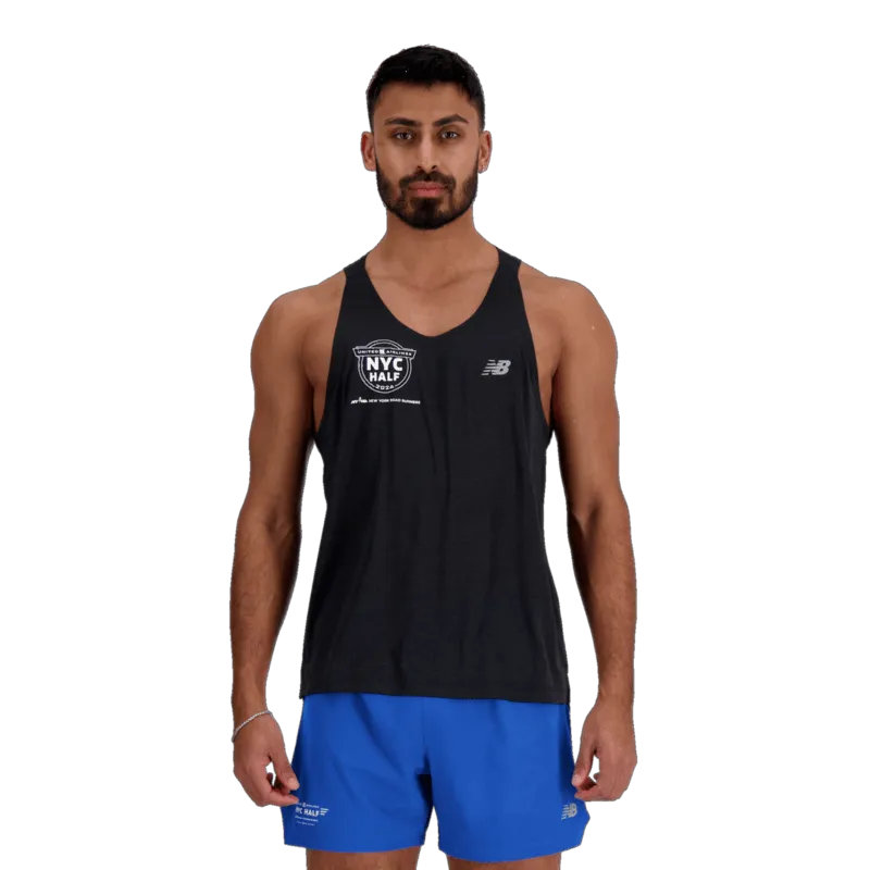 New Balance Men's United Airlines NYC Half Athletics Singlet