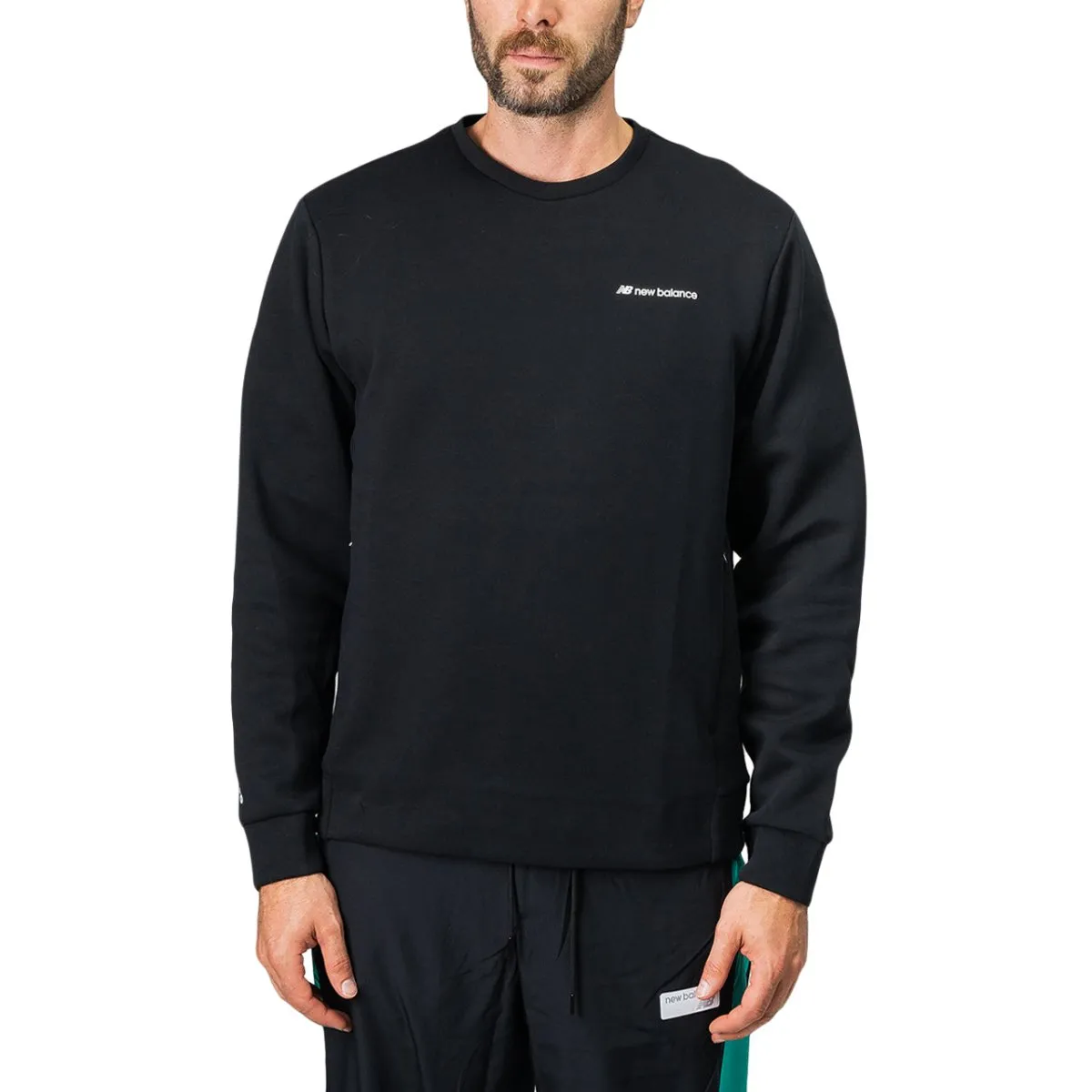 New Balance MT93531 BK Sport Style Core Crewneck (Black)