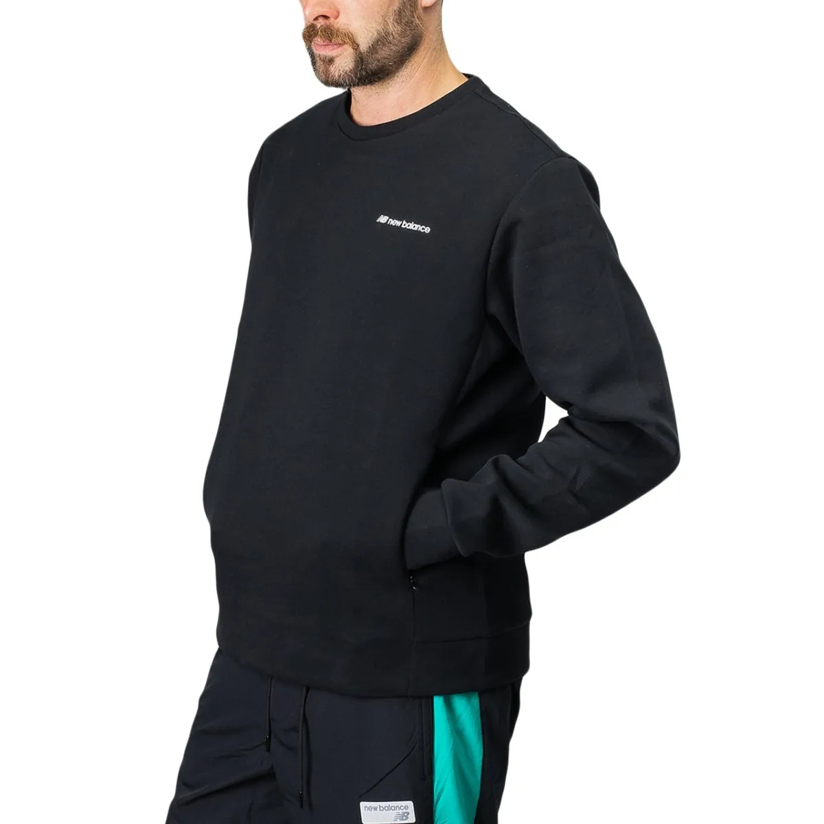 New Balance MT93531 BK Sport Style Core Crewneck (Black)