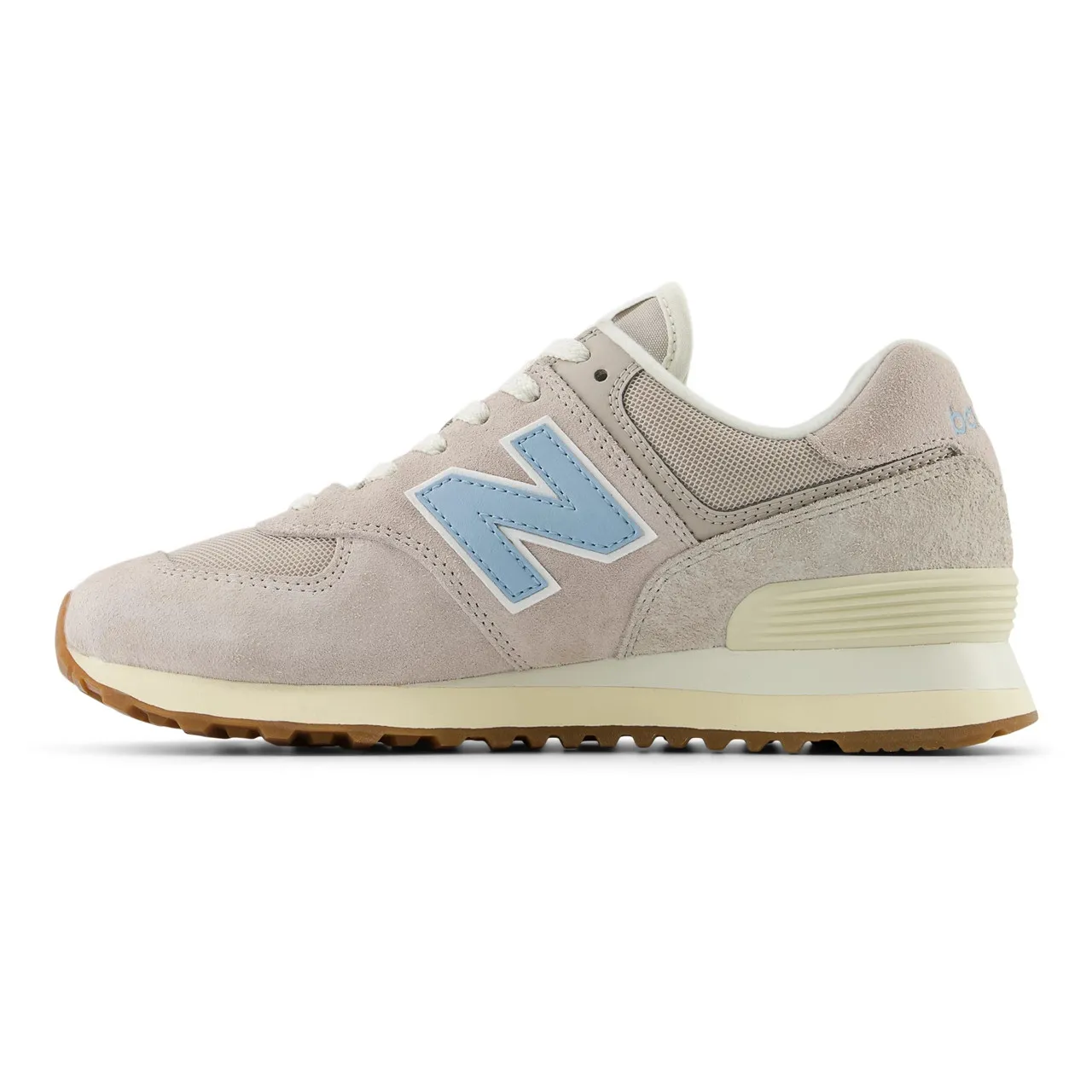 New Balance Women's 574 - Moonrock / Chrome Blue / Sea Salt