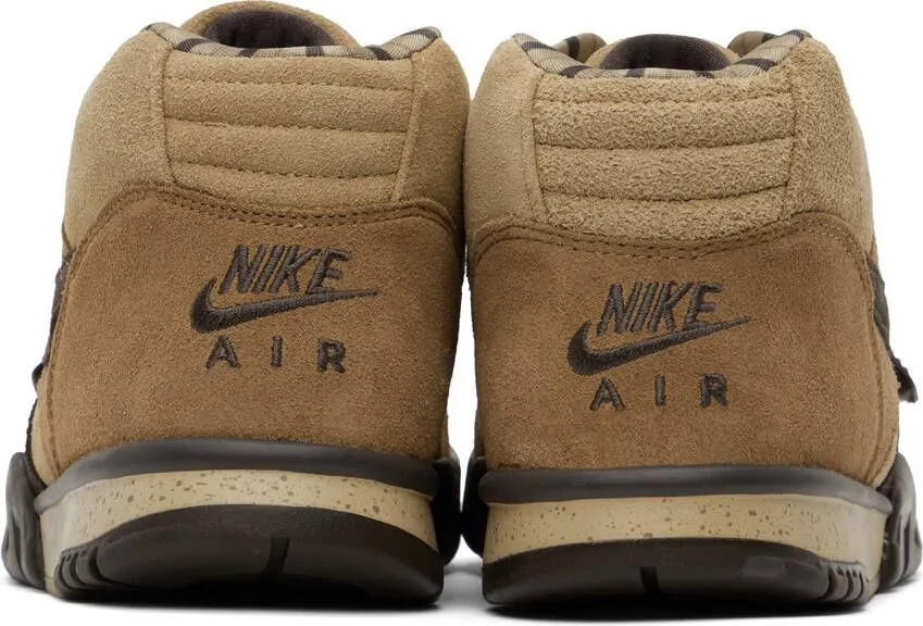 Nike Beige & Brown Air Trainer 1 Sneakers