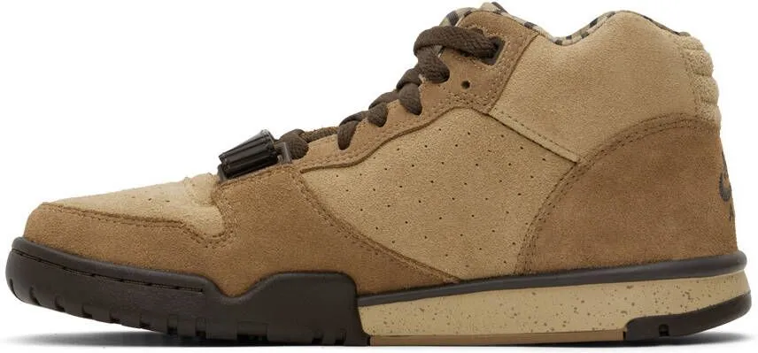 Nike Beige & Brown Air Trainer 1 Sneakers