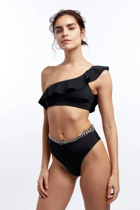 Nina bikini frill top