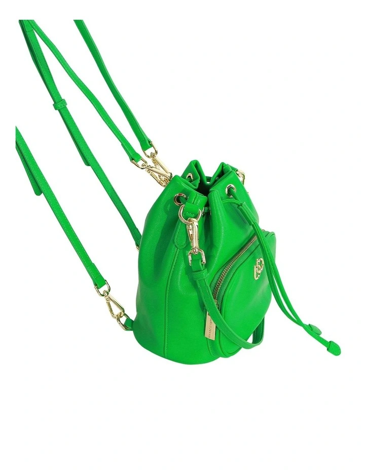 No Doubt Convertible Mini Backpack in Emerald