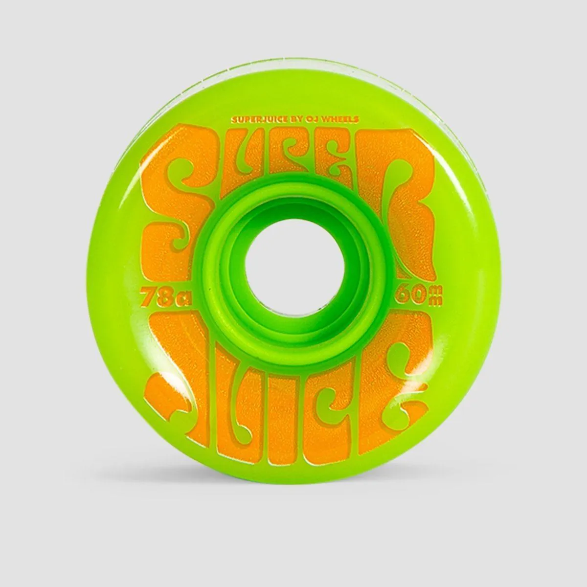 OJ Super Juice 78a Soft Skateboard Wheels Green 60mm