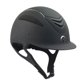 One K Defender Chrome Stripe Helmet