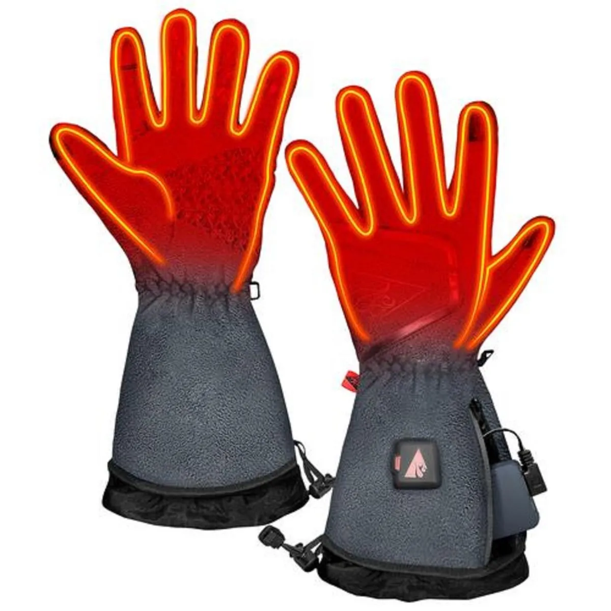 Open Box ActionHeat 5V Men's Slim Fit Fleece Heated Gloves