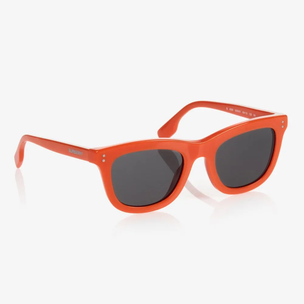 Orange Logo Sunglasses