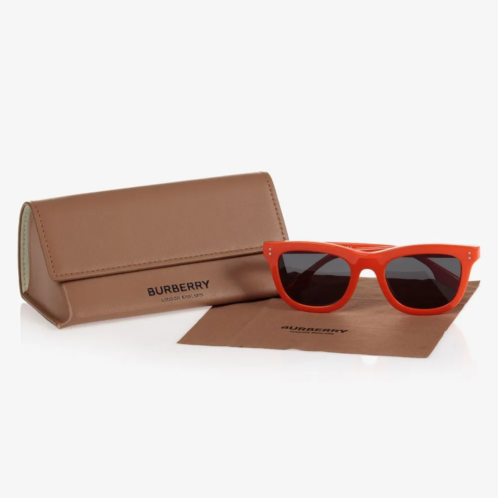 Orange Logo Sunglasses