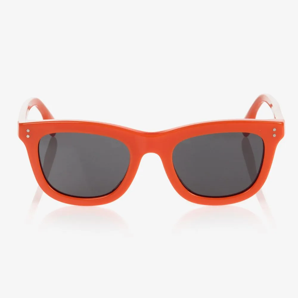 Orange Logo Sunglasses