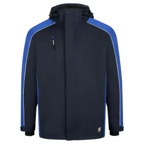 Orn Workwear Avocet EarthPro Eco-Friendly Rain Jacket with Bodywarmer (Navy/Royal Blue)