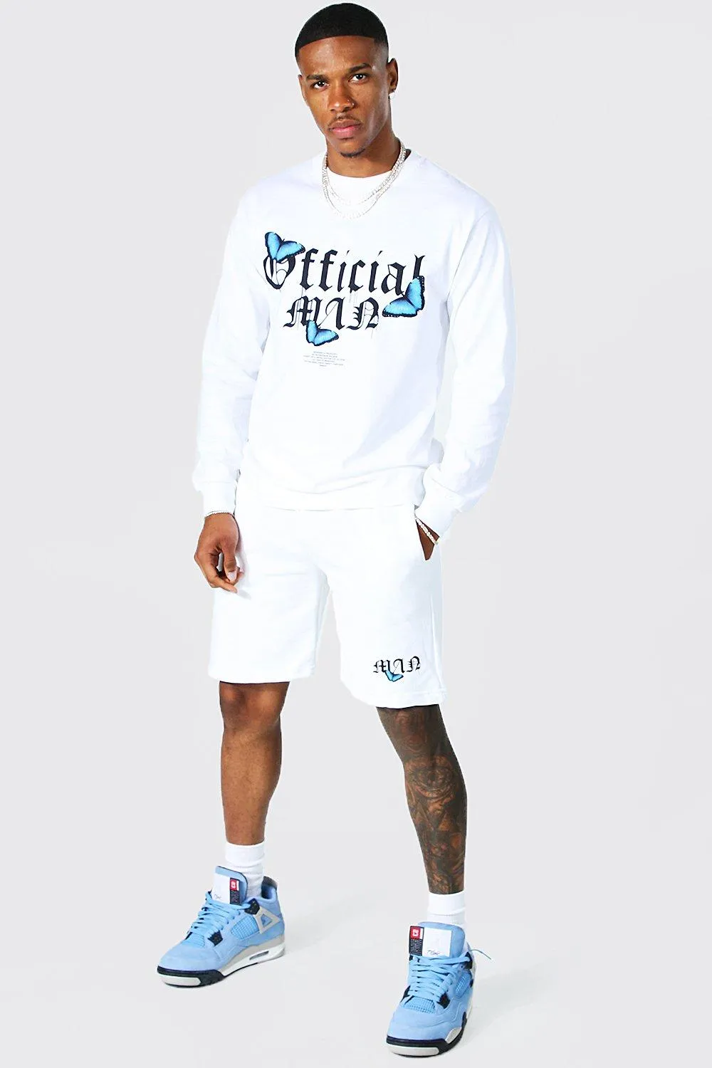 Oversized Official Man Short Tracksuit