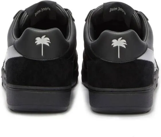 Palm Angels Palm Beach University leather sneakers Black