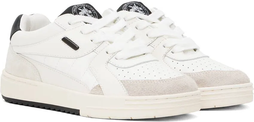 Palm Angels White University Sneakers