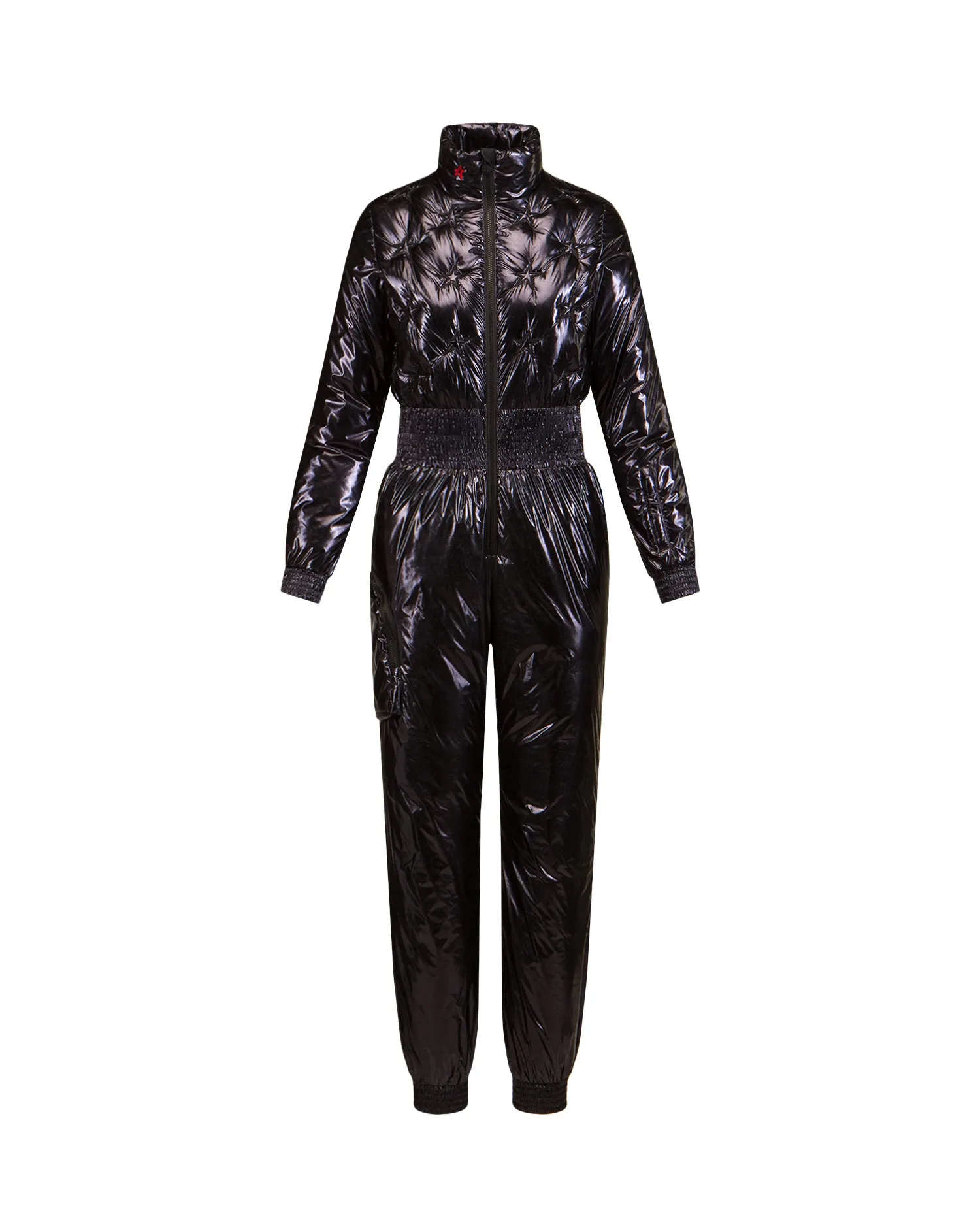 PERFECT MOMENT FLOE ski suit W3000677-1856blackhpfoil