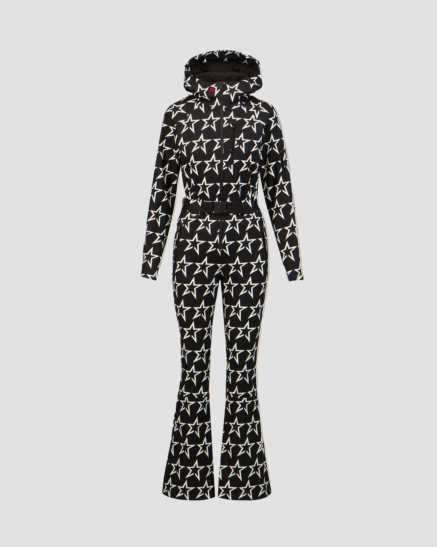 PERFECT MOMENT STAR ski suit W3000140-1925logostarprintblacksnowwhitestar