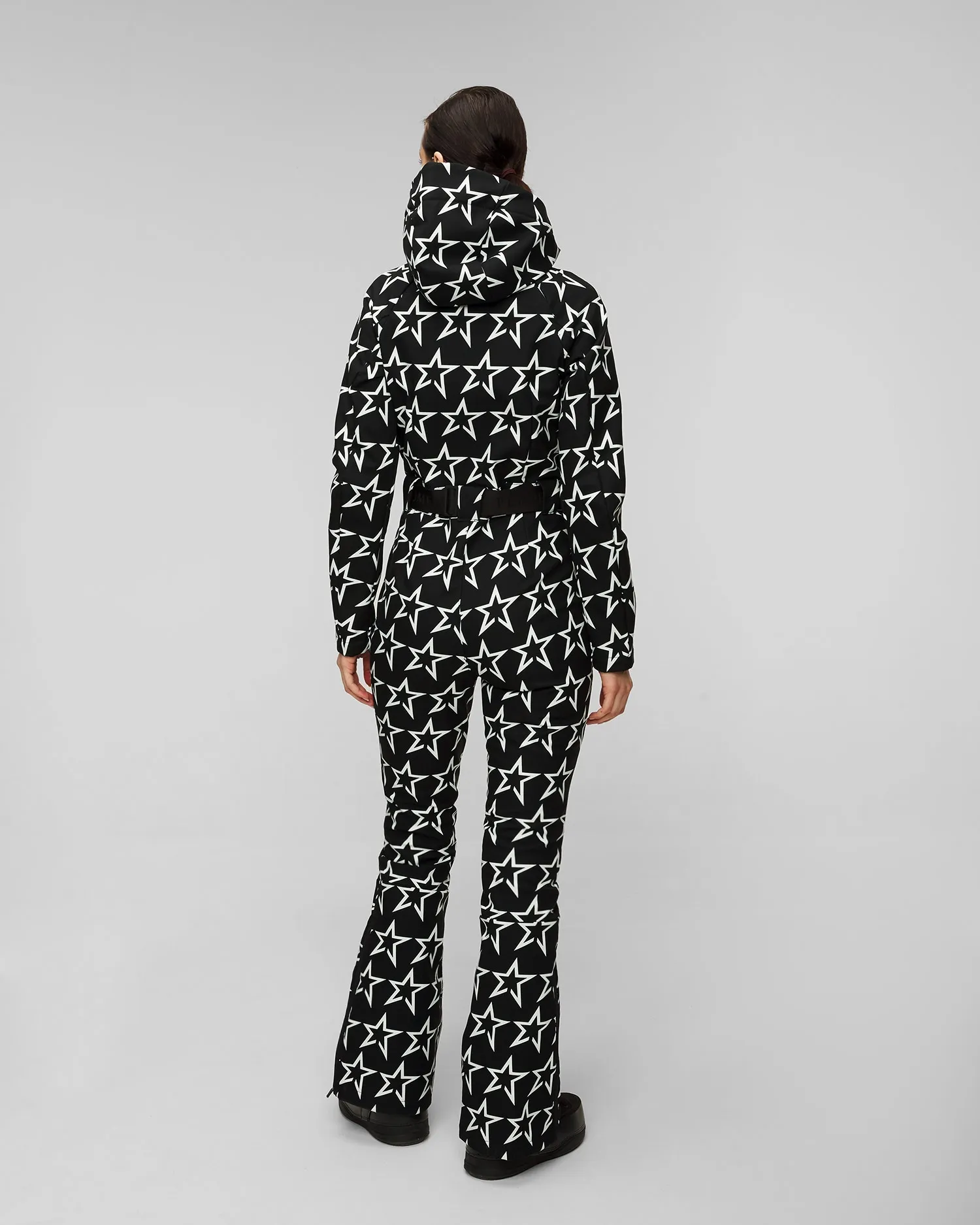 PERFECT MOMENT STAR ski suit W3000140-1925logostarprintblacksnowwhitestar