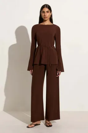 Pian Tunic Top - Chocolate