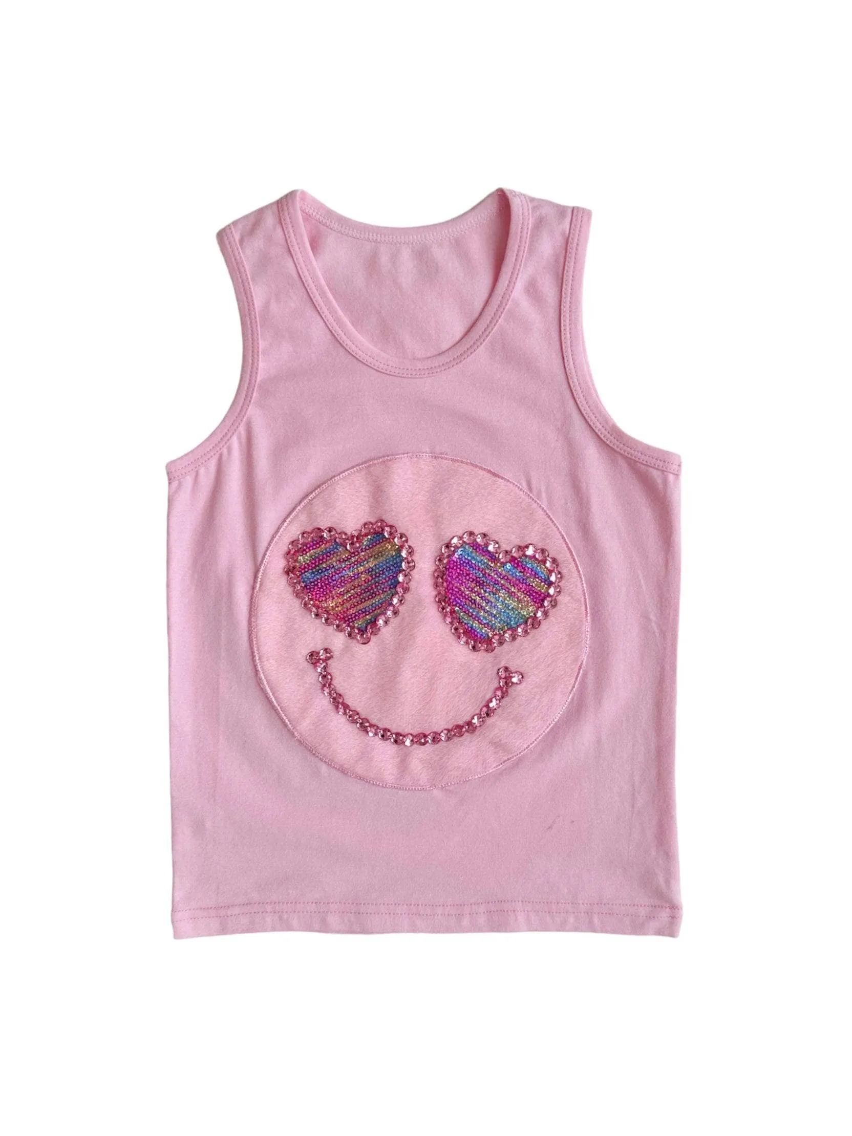 Pink Emoji Tank