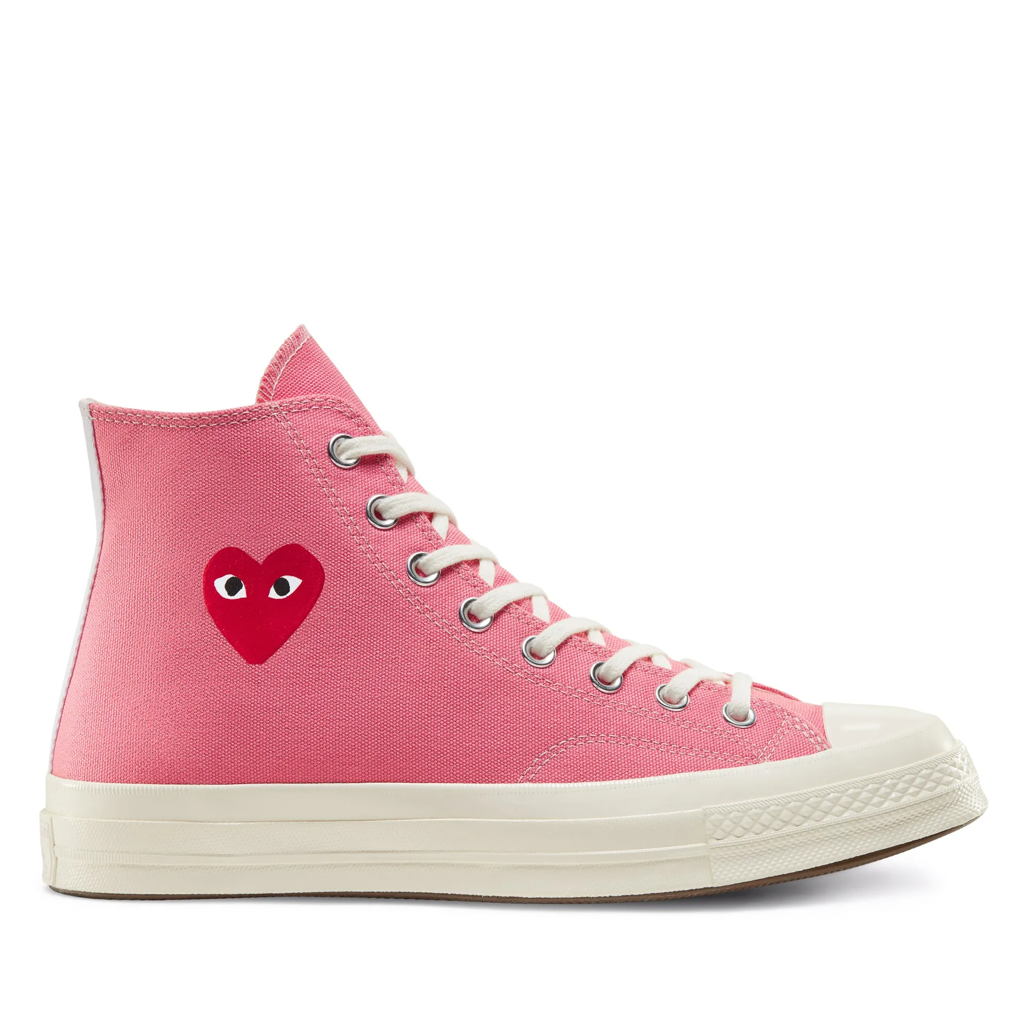 Play Converse Red Heart Chuck ’70 High Sneakers  Bright Pink