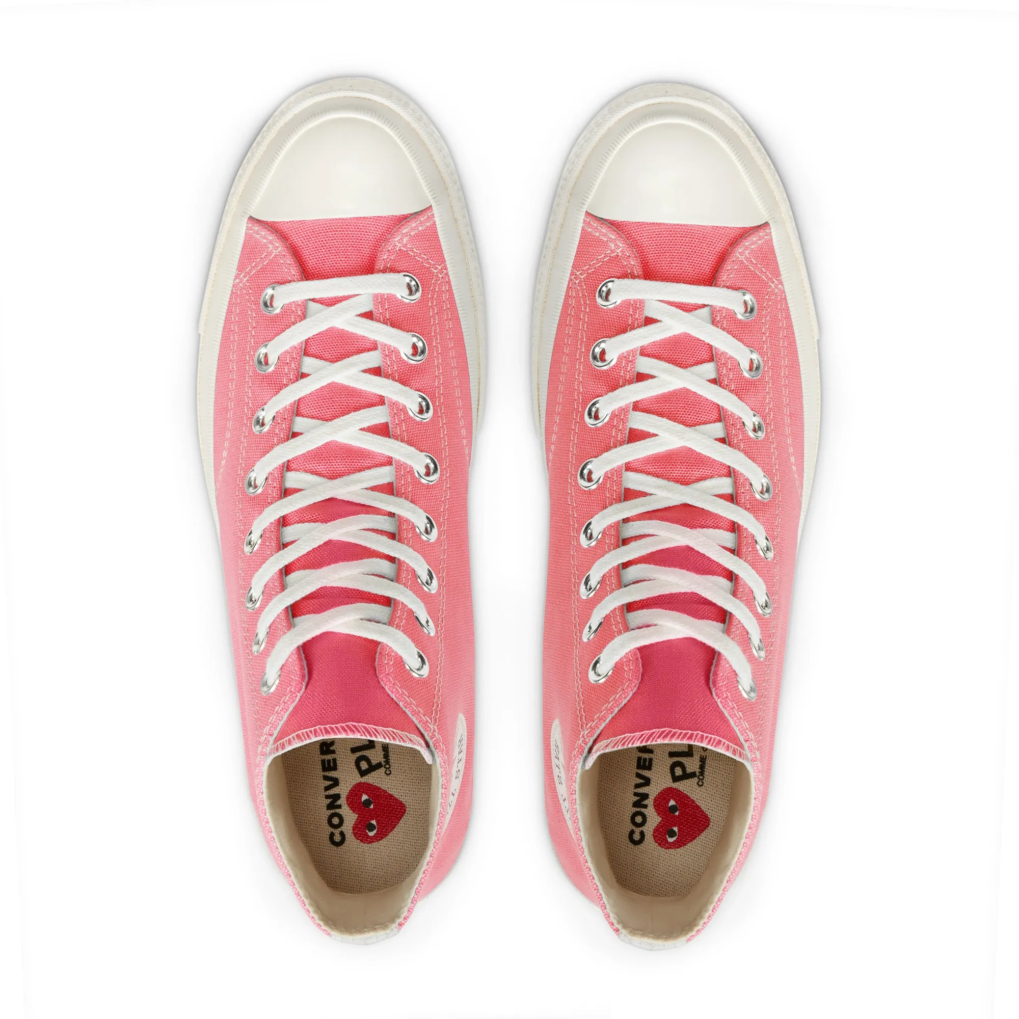 Play Converse Red Heart Chuck ’70 High Sneakers  Bright Pink