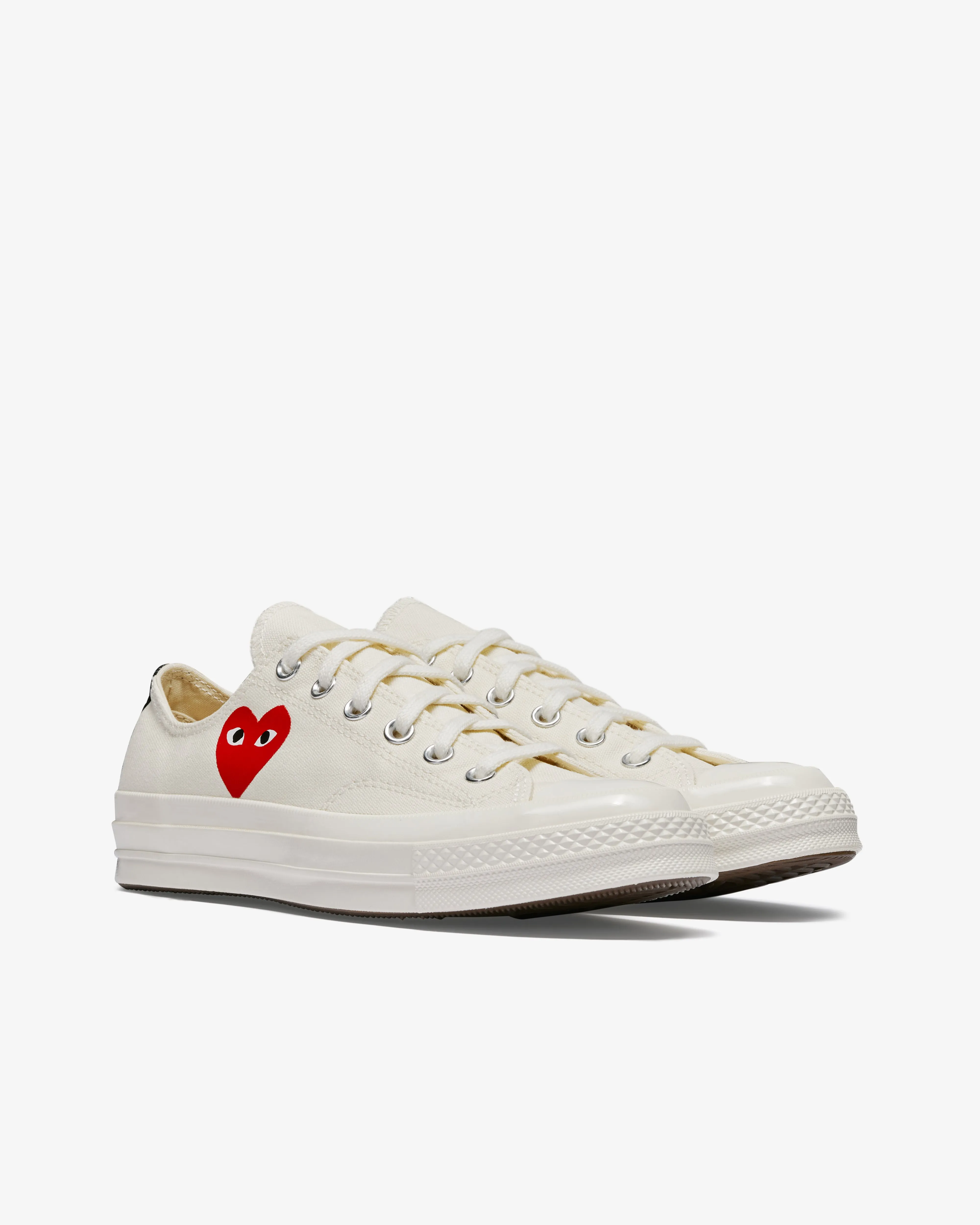 Play Converse - Small Red Heart All Star '70 Low Sneakers - (Beige)