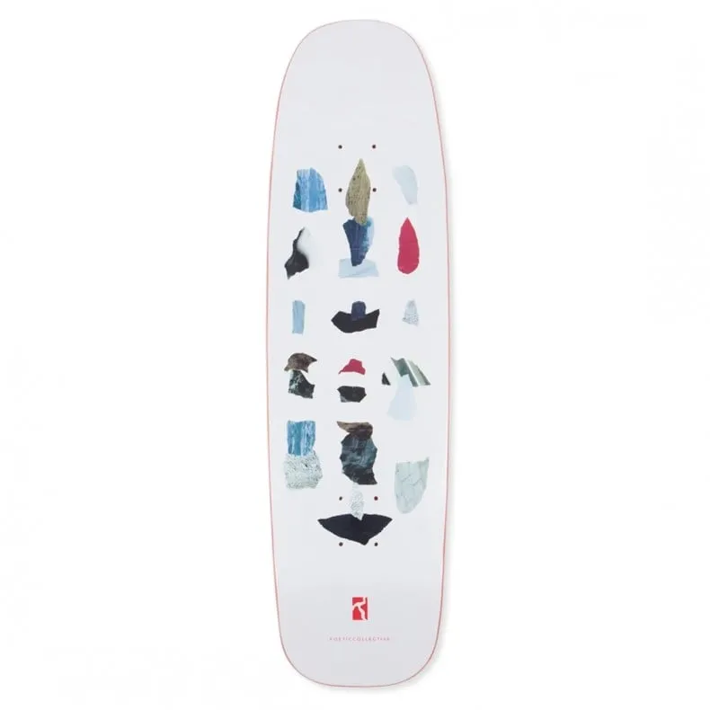 Poetic Collective Collage Skateboard Deck 8.7