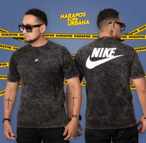 Polera nike prelavada negra