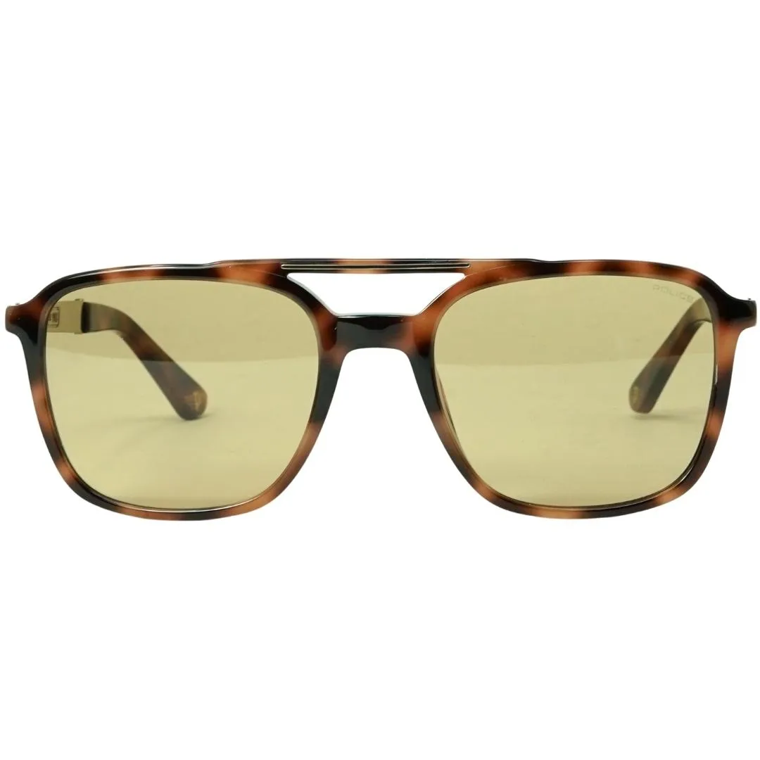 Police Spla53M 09Aj Brown Sunglasses