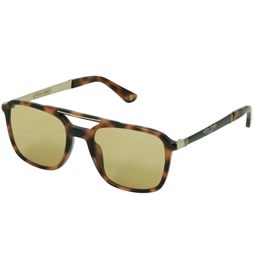 Police Spla53M 09Aj Brown Sunglasses