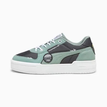 Porsche Legacy CA Pro Lux GC Unisex Sneakers | PUMA Black-Eucalyptus | PUMA Motorsport Deals | PUMA 