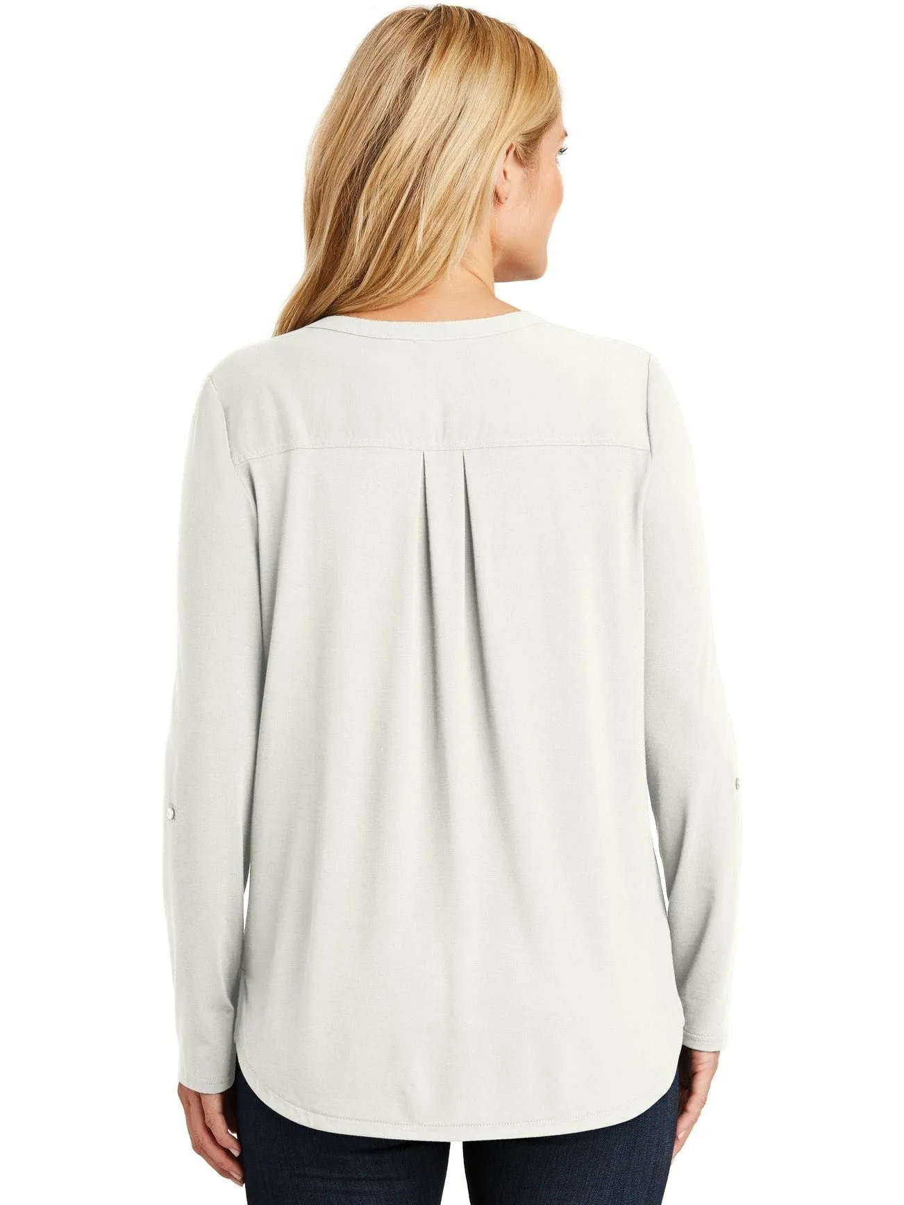 Port Authority Ladies Concept Henley Tunic