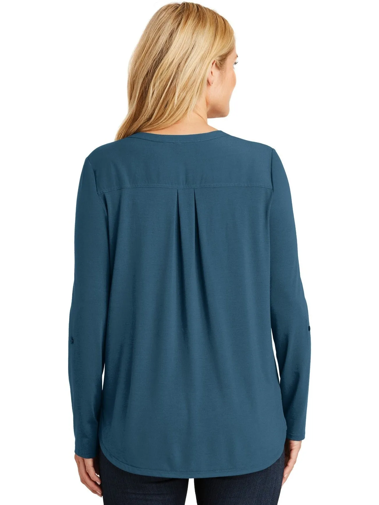 Port Authority Ladies Concept Henley Tunic