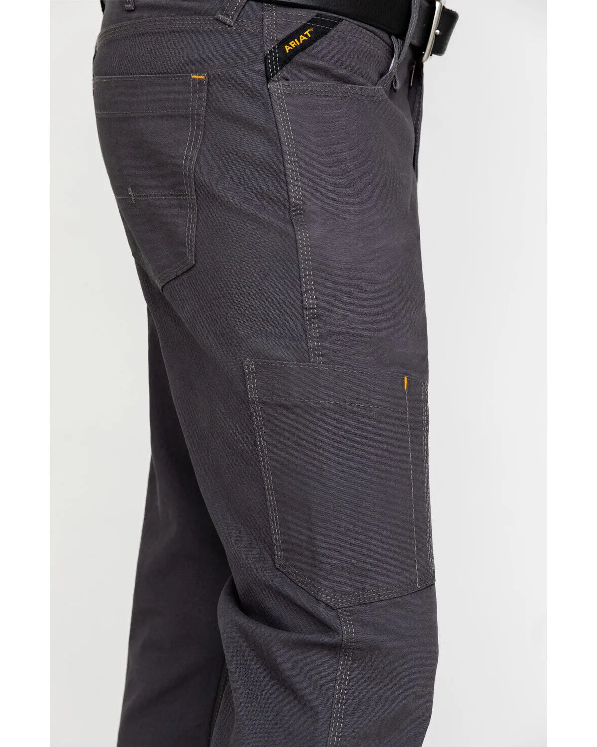 Product Name:  Ariat Men's Gray Rebar M4 Made Tough Durastretch Straight Leg Work Pants