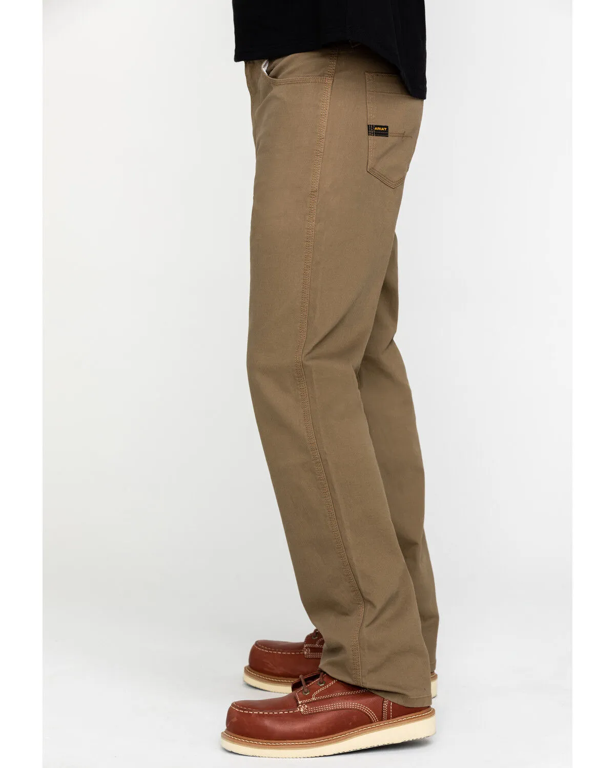 Product Name:  Ariat Men's Khaki Rebar M4 Made Tough Durastretch Straight Leg Work Pants