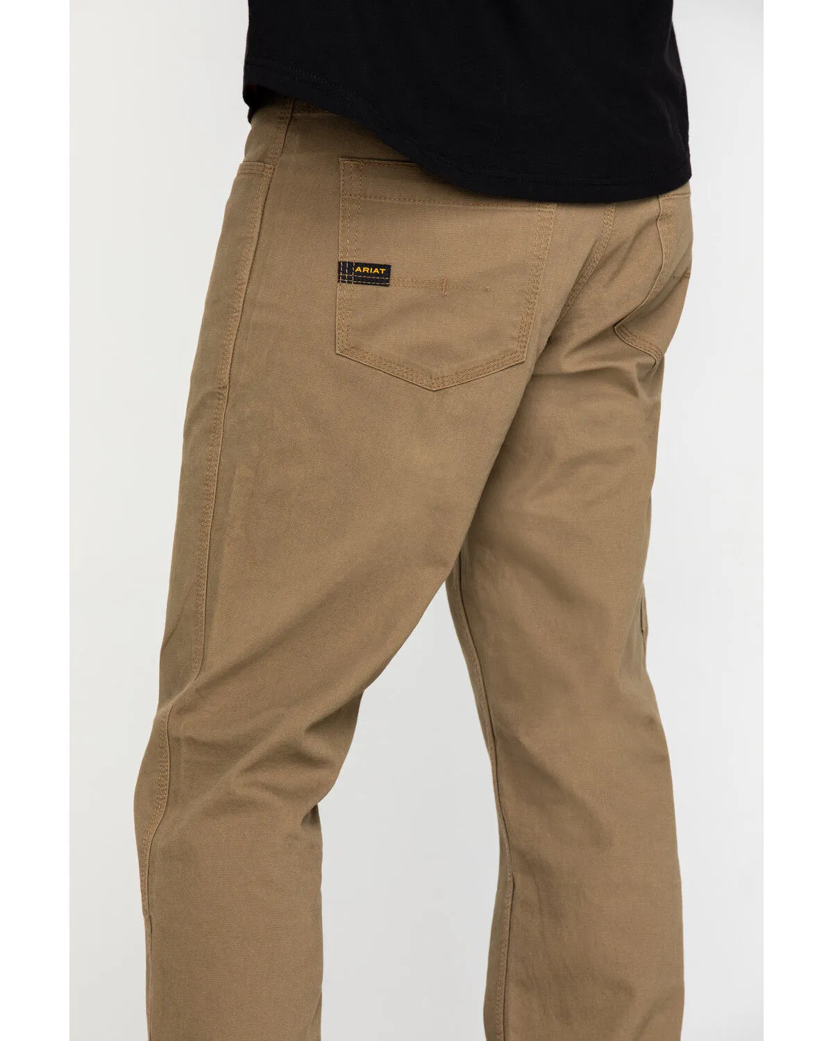 Product Name:  Ariat Men's Khaki Rebar M4 Made Tough Durastretch Straight Leg Work Pants