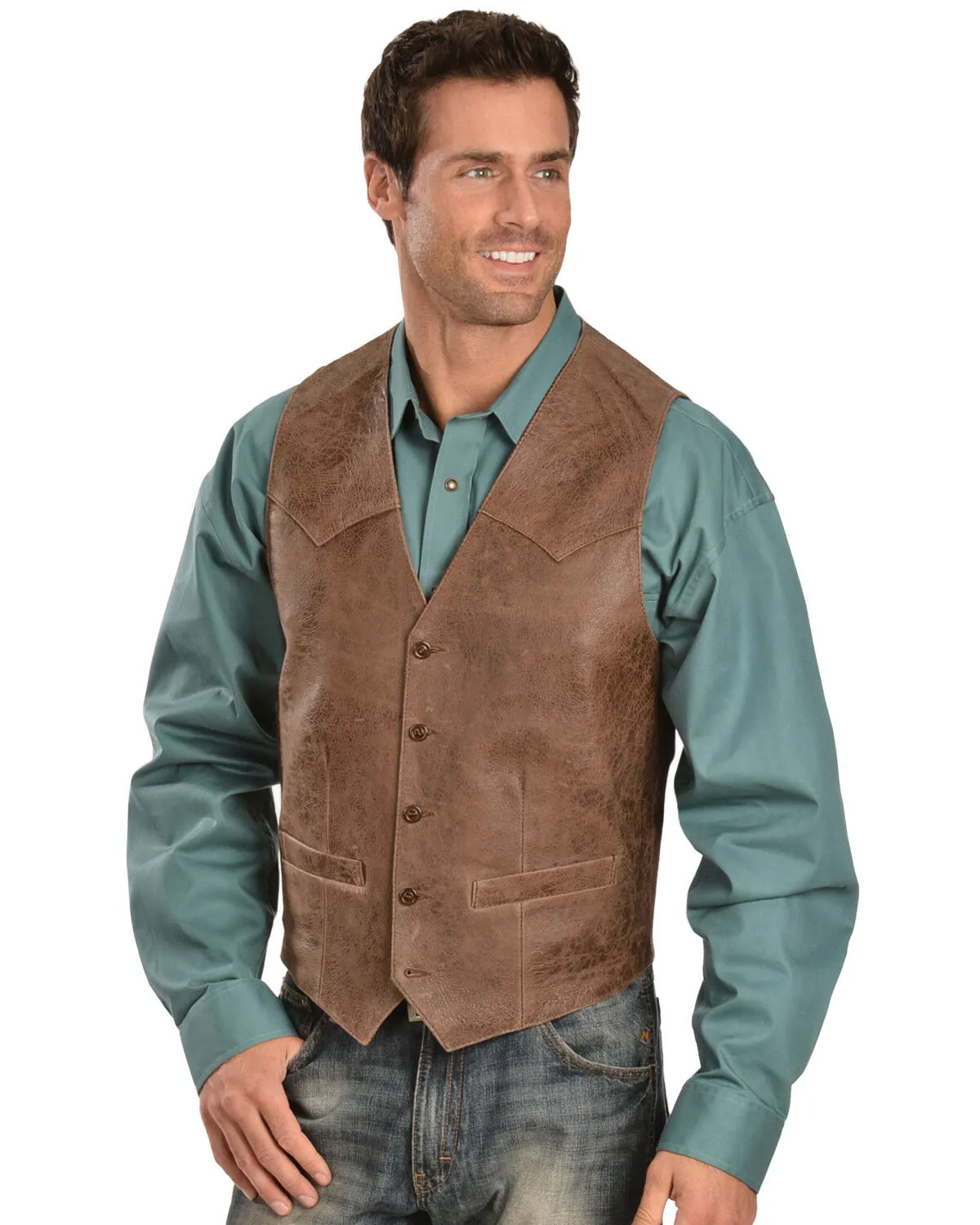 Product Name:  Scully Men's Western Lamb Vest