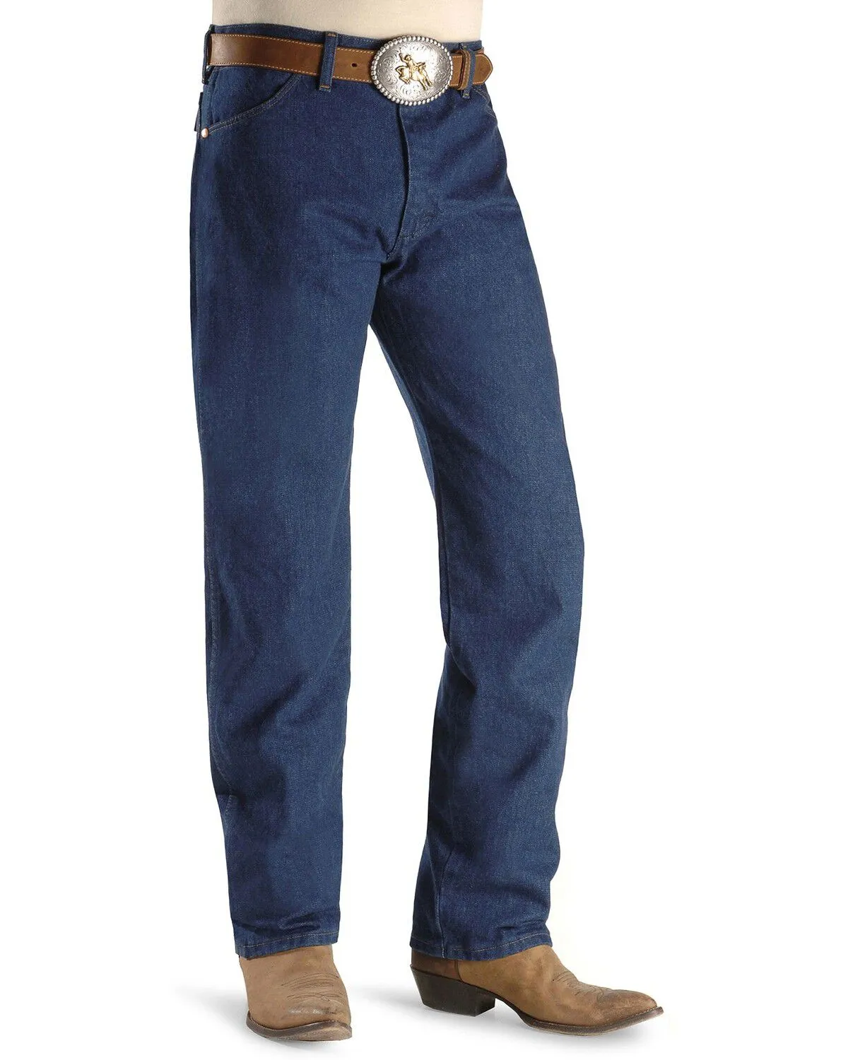 Product Name:  Wrangler Jeans - 13MWZ Original Fit Prewashed Denim - Big 44" to 52" Waist