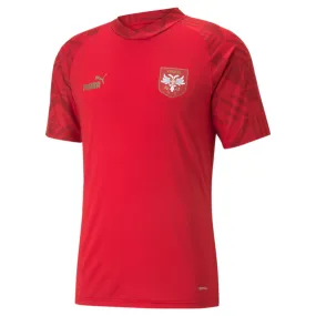 PUMA Serbia 2022 Prematch Jersey (Red)