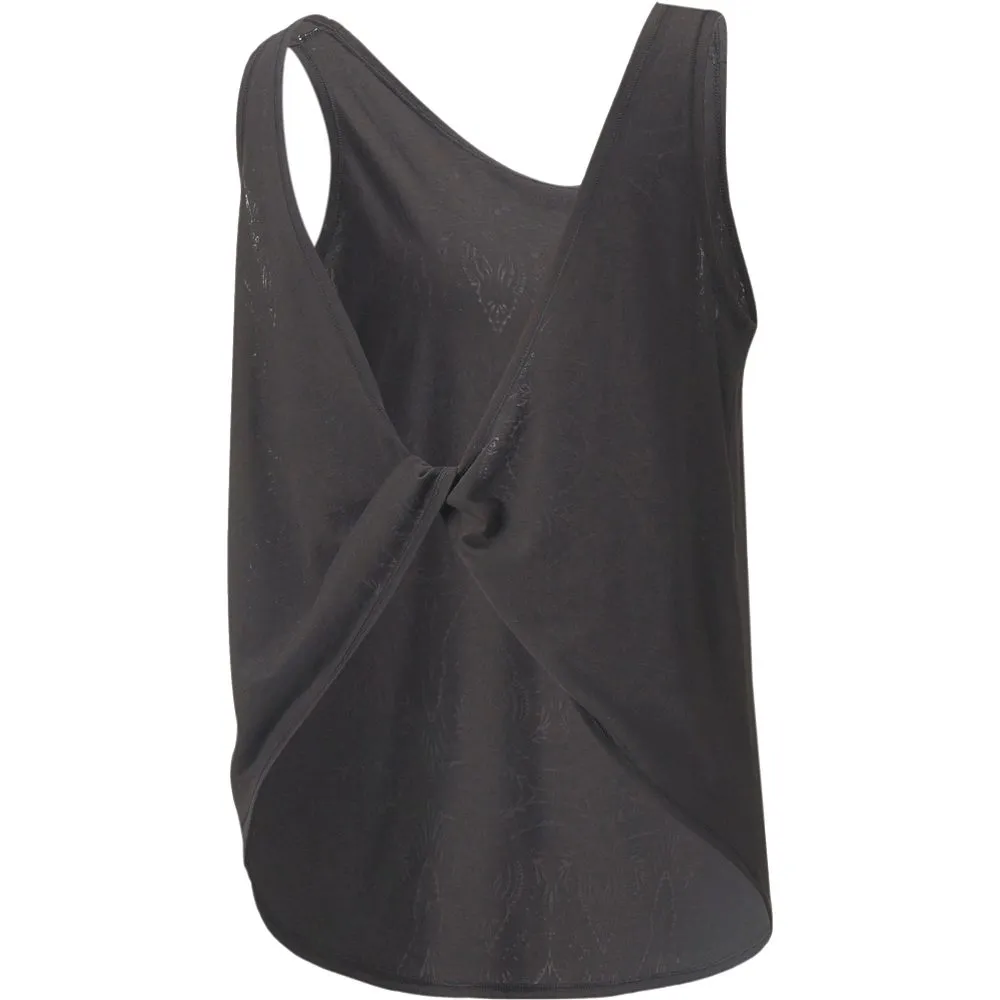 Puma - Studio Burn Out Twist Tank Top Women puma black