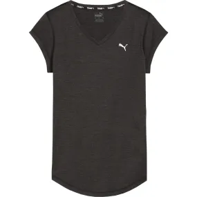 Puma - Train Favorite Heather Cat T-Shirt Women puma black heather