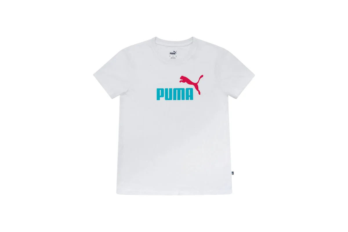 PUMA - Women - ESS Logo Tee - White