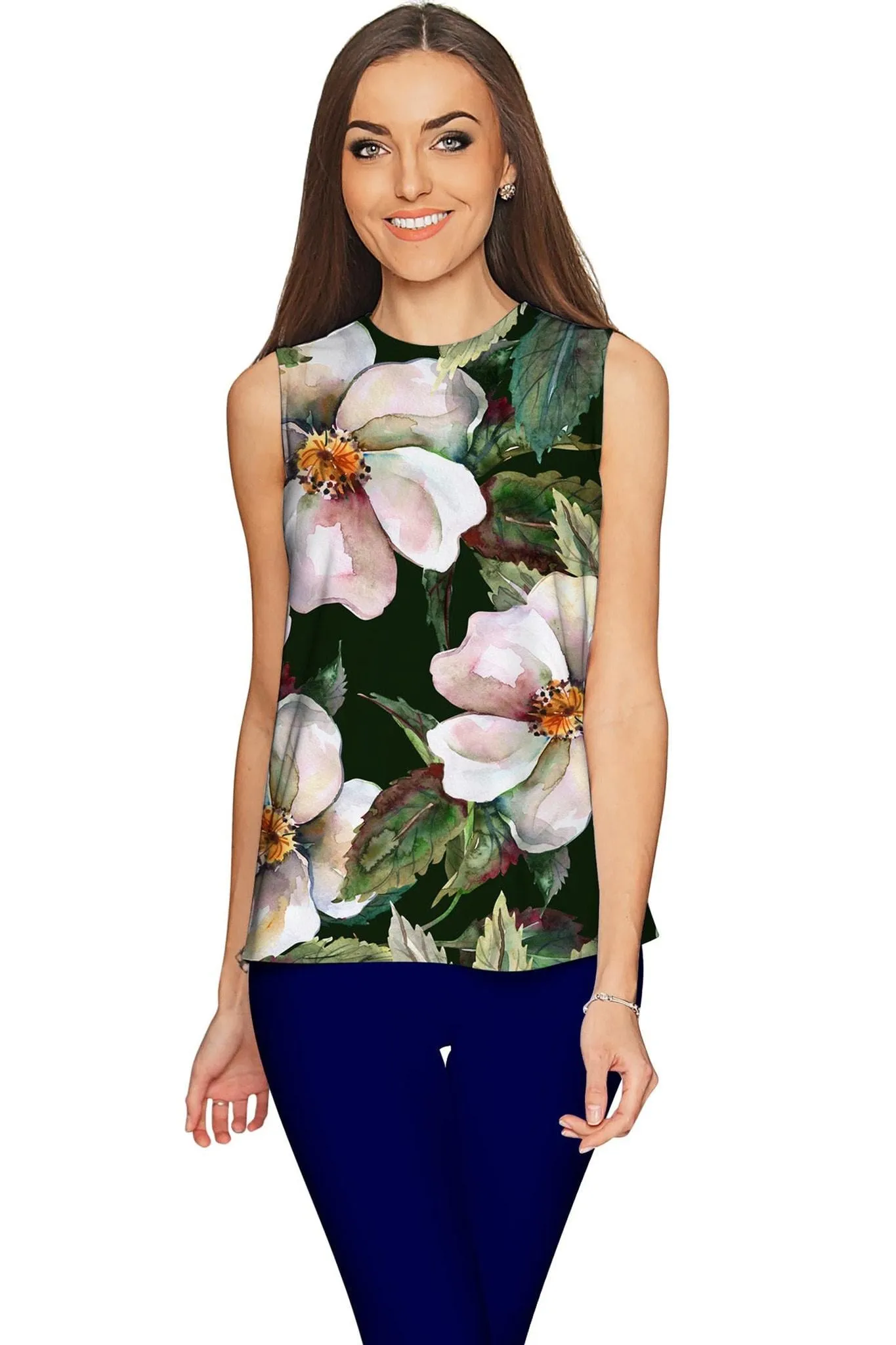 Queen of Flowers Emily Sleeveless Dressy Top - Mommy & Me