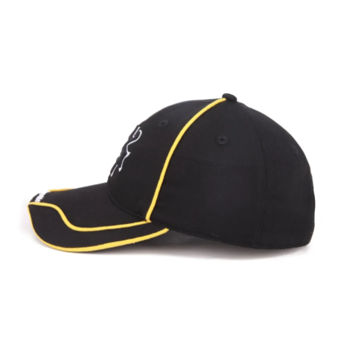 Racing S Logo Hat - Black/Yellow