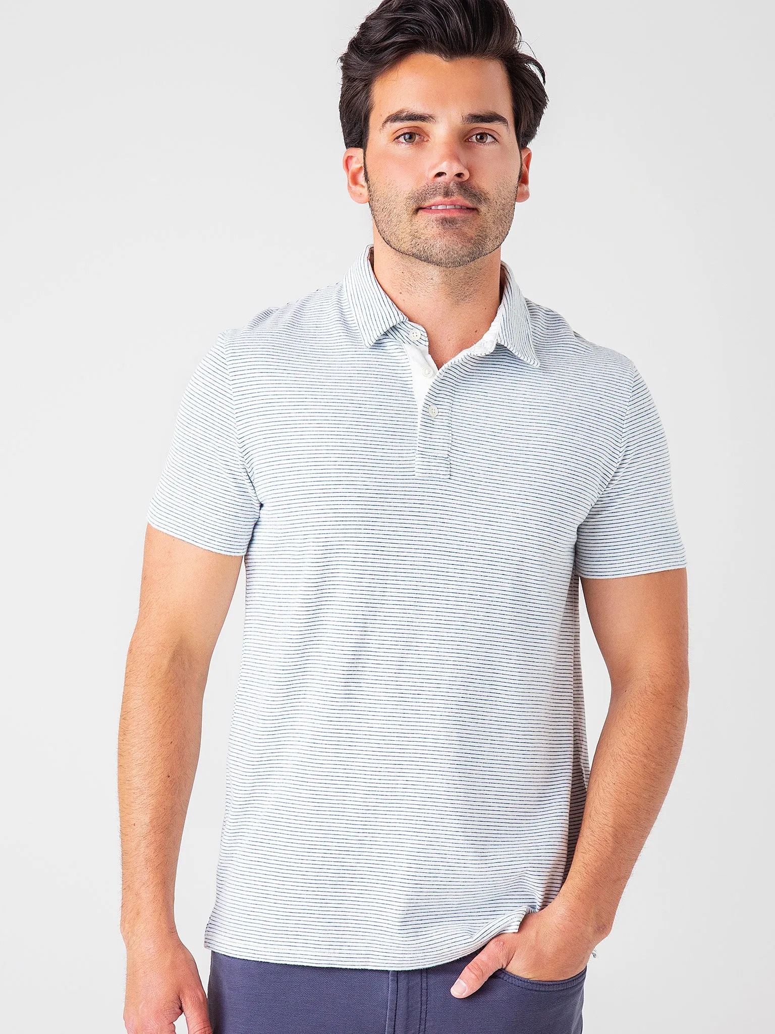     RAILS  Men's Sebastian Polo Shirt    