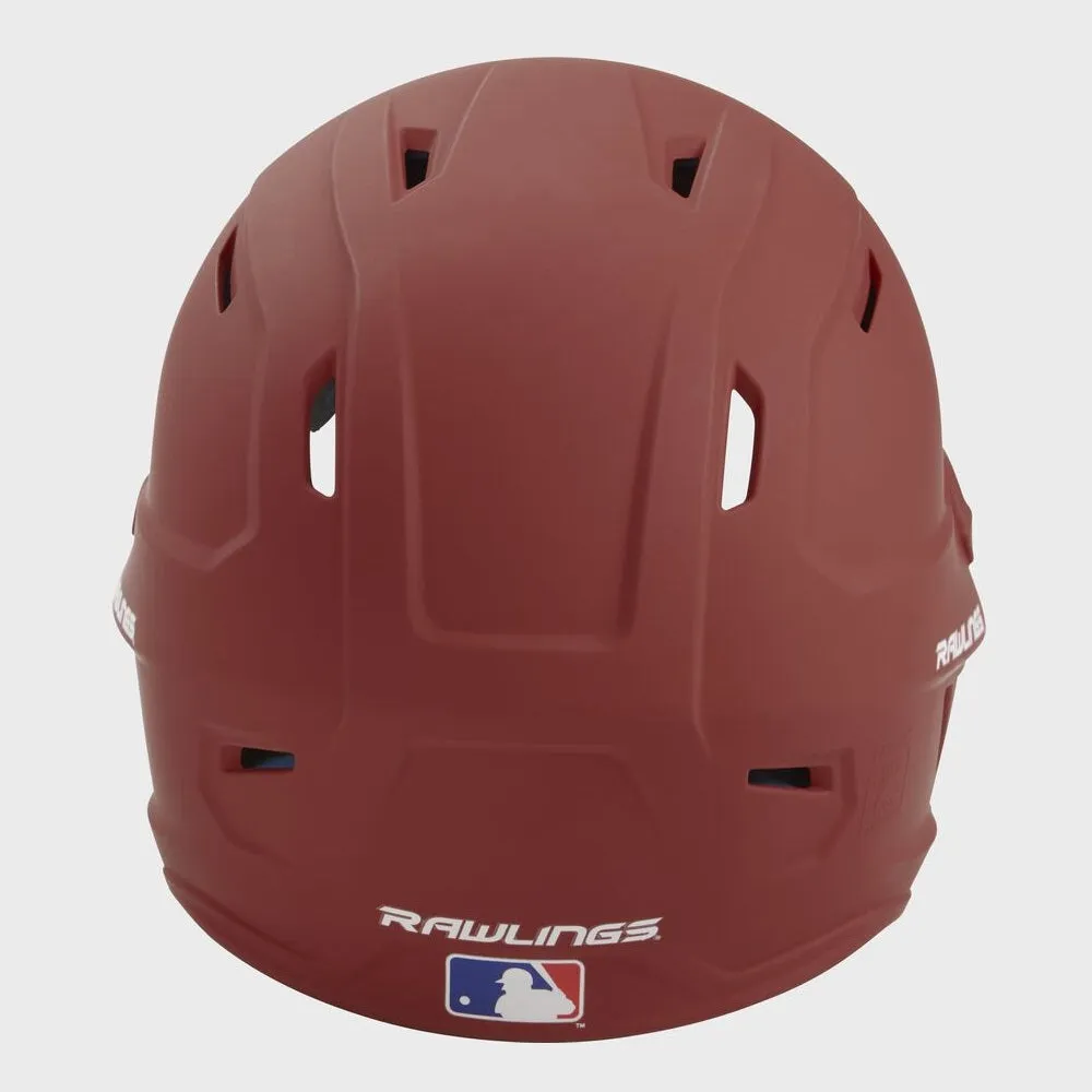 RAWLINGS CARDINAL MACH BATTING HELMET, SENIOR & JUNIOR SIZES