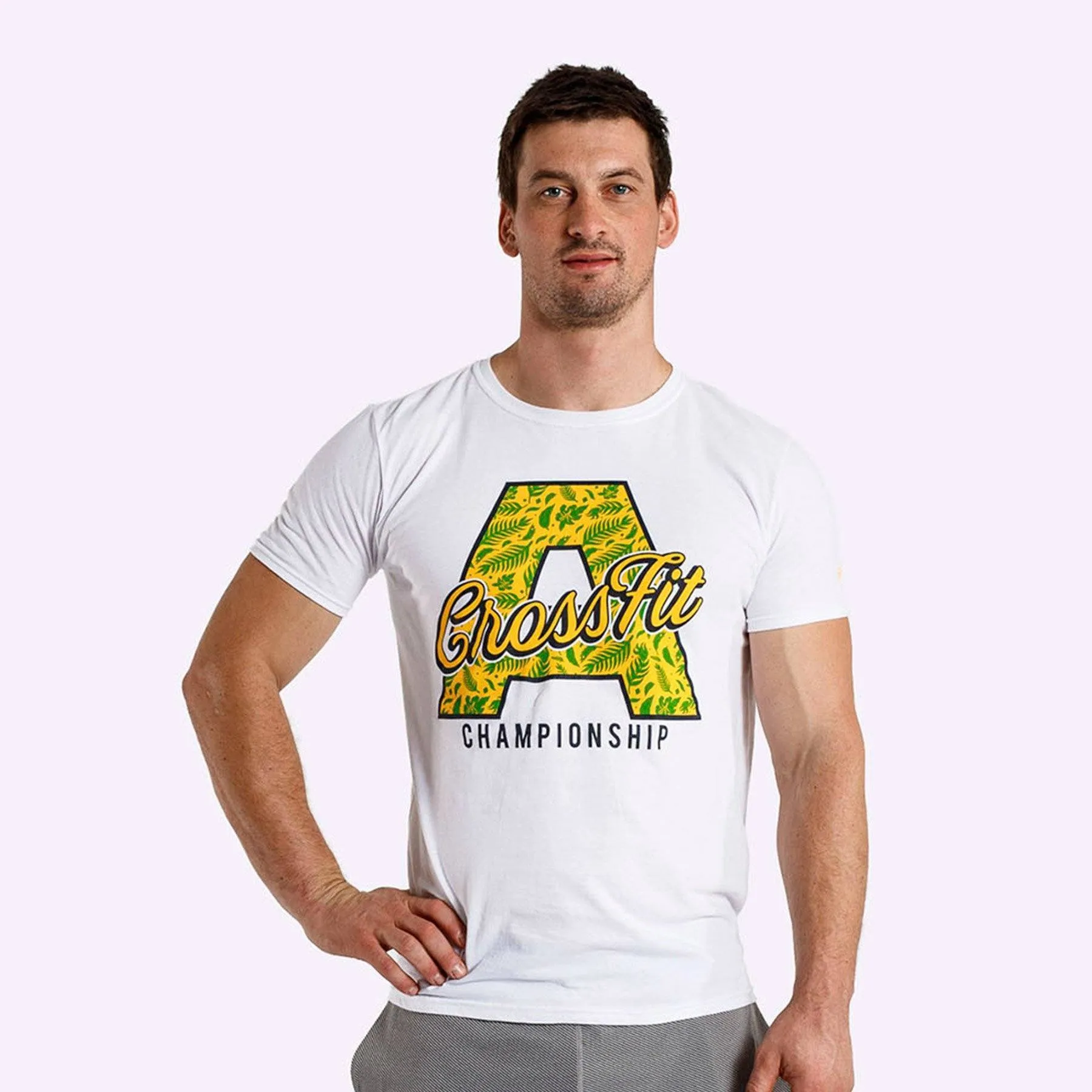 Reebok - Australian CrossFit Champs Men's T-Shirt - White