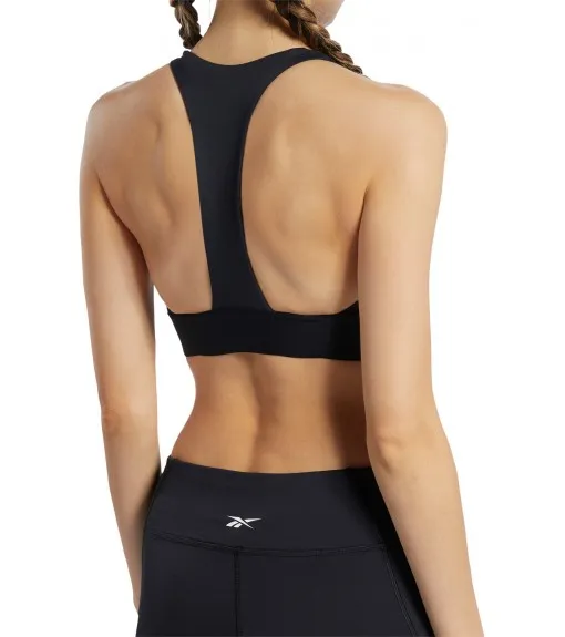 Reebok Women's Workout Sports Bra Black/White FU2298